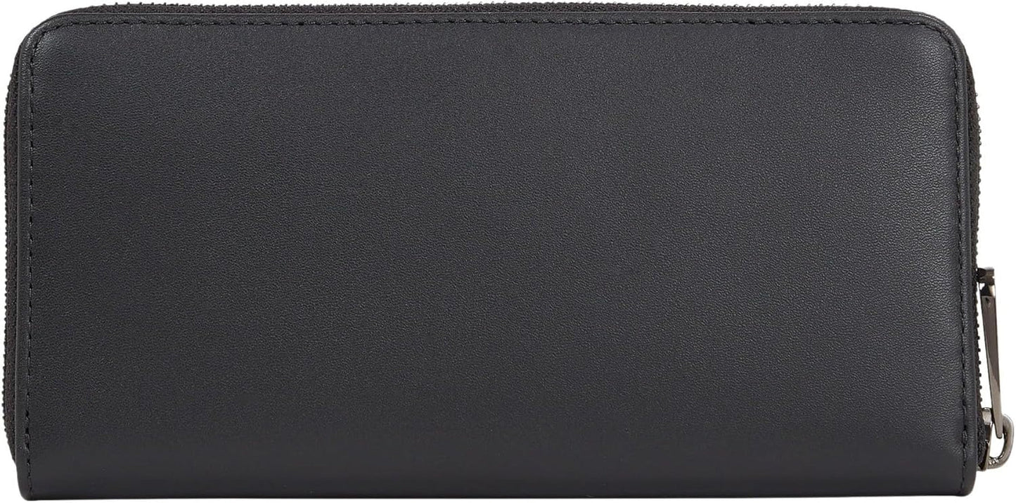 Portafoglio da uomo Calvin Klein CK CONCISE LONG ZIP AROUND, Nero (Ck Black), OS Wallet Men Naty Shop