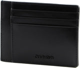 Calvin Klein CK MEDIAN ID CARDholder Portafoglio da uomo, Nero (Ck Black), Portafoglio da uomo OS Naty Shop Titolo predefinito