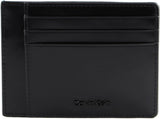 Calvin Klein CK MEDIAN ID CARDholder Portafoglio da uomo, nero (Ck Black), OS Men's Wallet Naty Shop