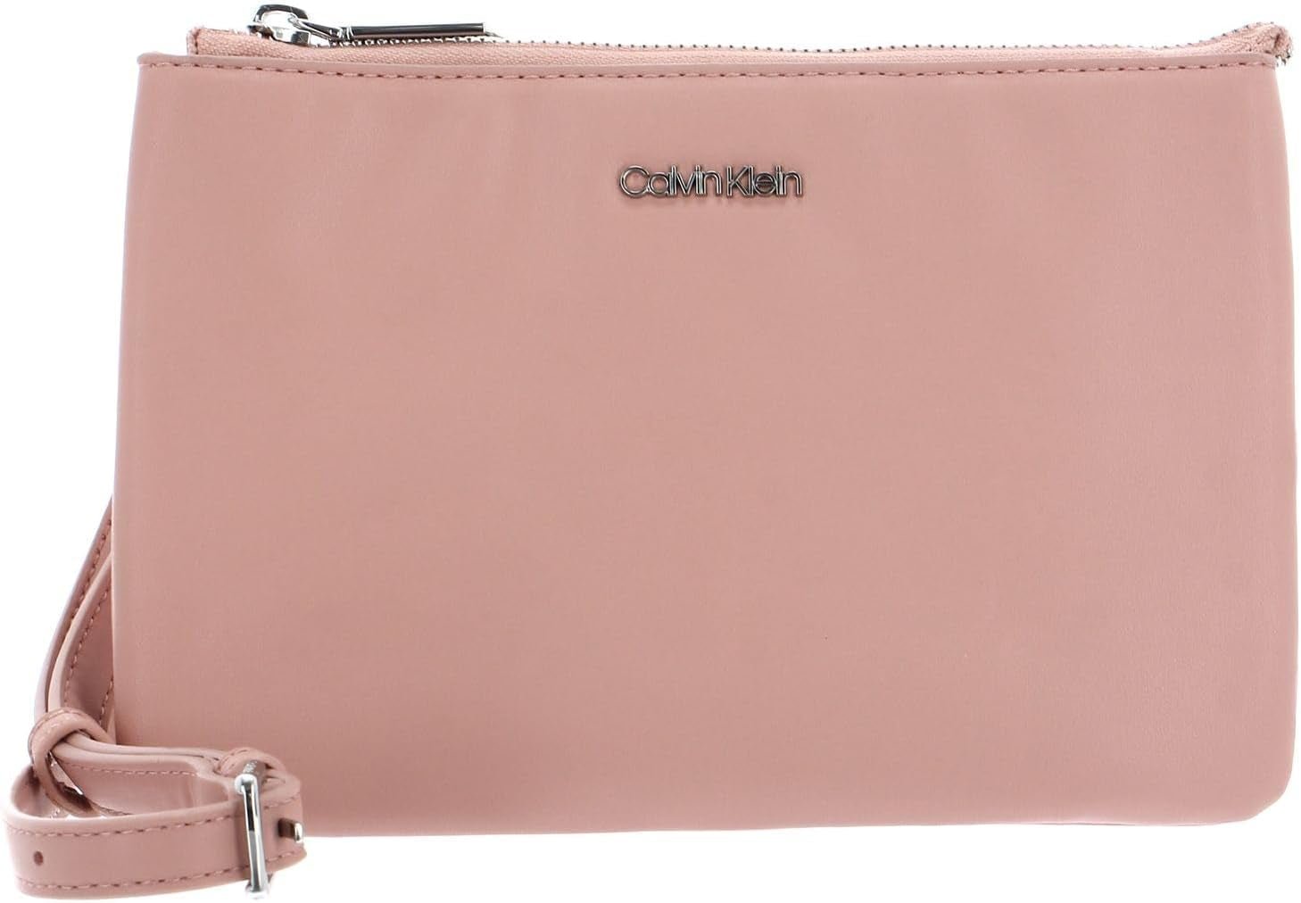 Calvin Klein CK Must EW DBL CMPT Borsa a tracolla Cafe Au Lait Donna Borse Naty Negozio Titolo predefinito