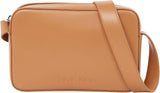 Borsa a tracolla Calvin Klein Embossed Logo Camera Bag con chiusura a cerniera Borse da donna Naty Shop Marrone (Leo)
