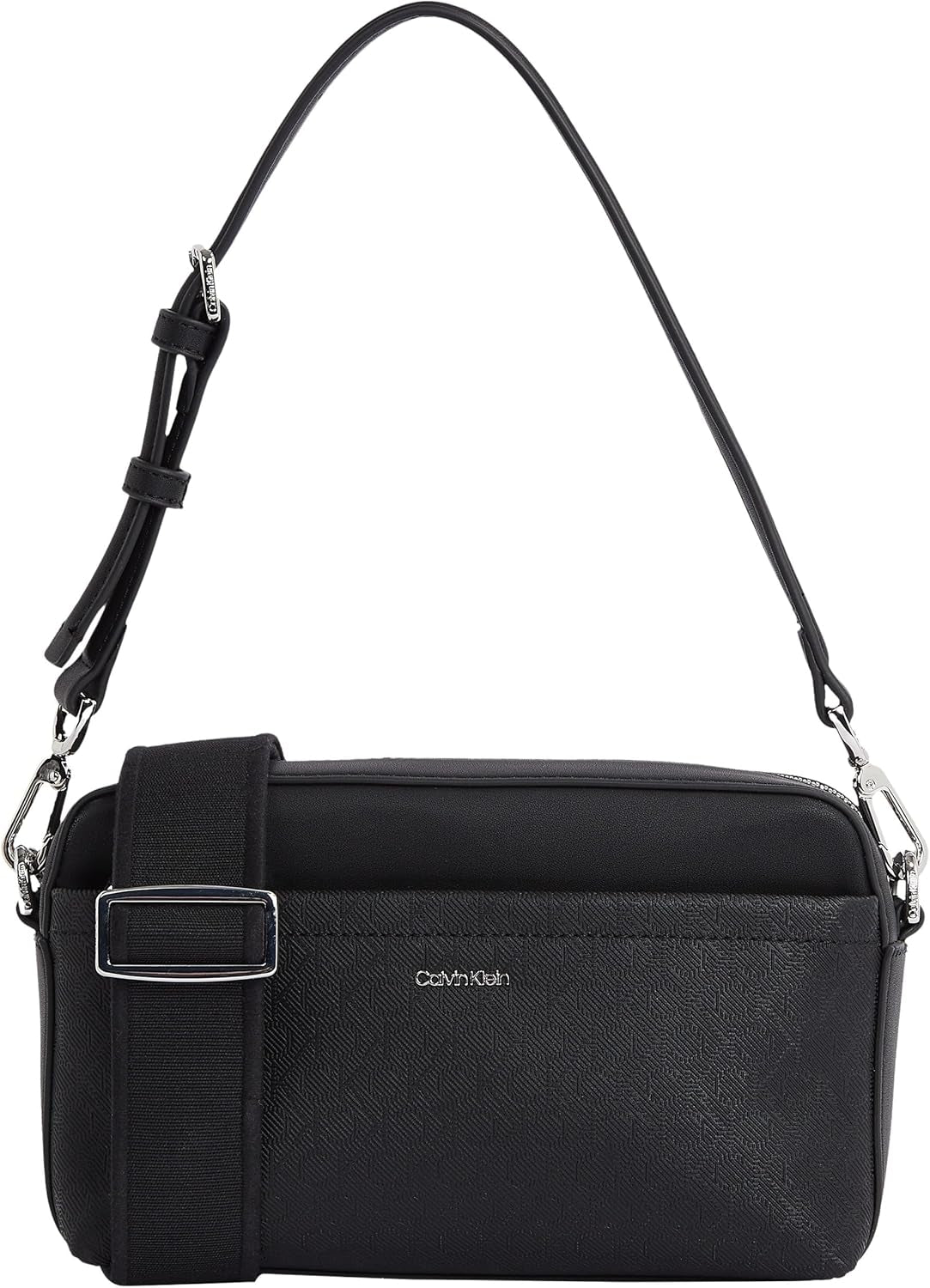 Borsa a tracolla Calvin Klein da donna Must Camera Bag Mono tracolla larga, Nero (Ck Black), Borse a grandezza naturale Donna Naty Shop Default Title