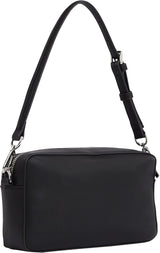 Calvin Klein Borsa a tracolla da donna Must Camera Bag Mono Wide Strap Strap, Nero (Ck Black), a grandezza naturale Borse da donna Naty Shop