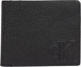 Calvin Klein K50k512594 Portafoglio da uomo Men Naty Shop Nero (Nero) Bone