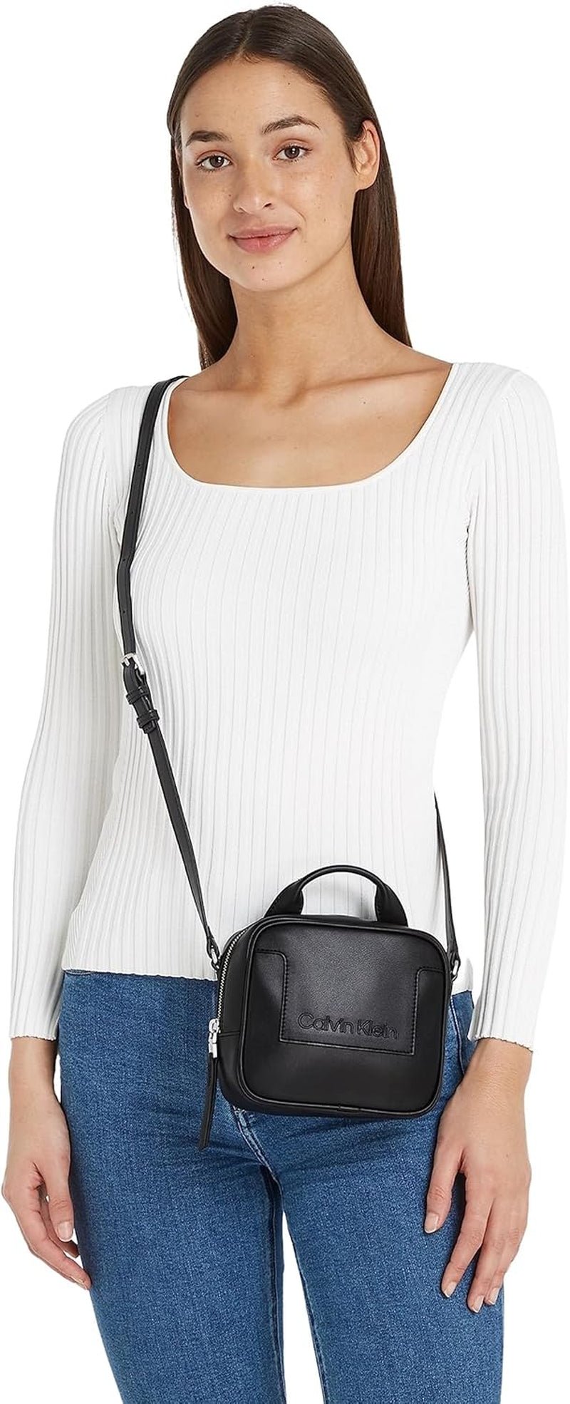 Calvin Klein Ladies Ck Set Camera Bag K60k611073 Crossover Donna Borse Naty Shop