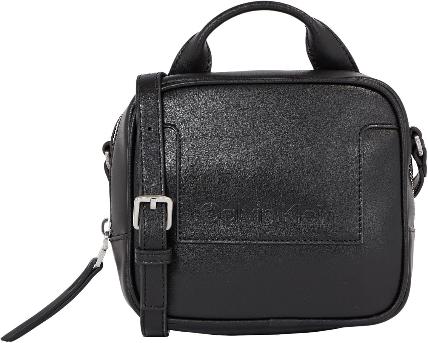 Calvin Klein Ladies Ck Set Camera Bag K60k611073 Crossovers Borse da donna Naty Shop Nero (Ck Black)