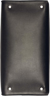 Calvin Klein Borsa a mano Turn Lock da donna - 2 in 1, Pelle vegana, Borsa a tracolla Becky Turnlock con 3 tasche, Nero/Argento Borse donna Naty Shop