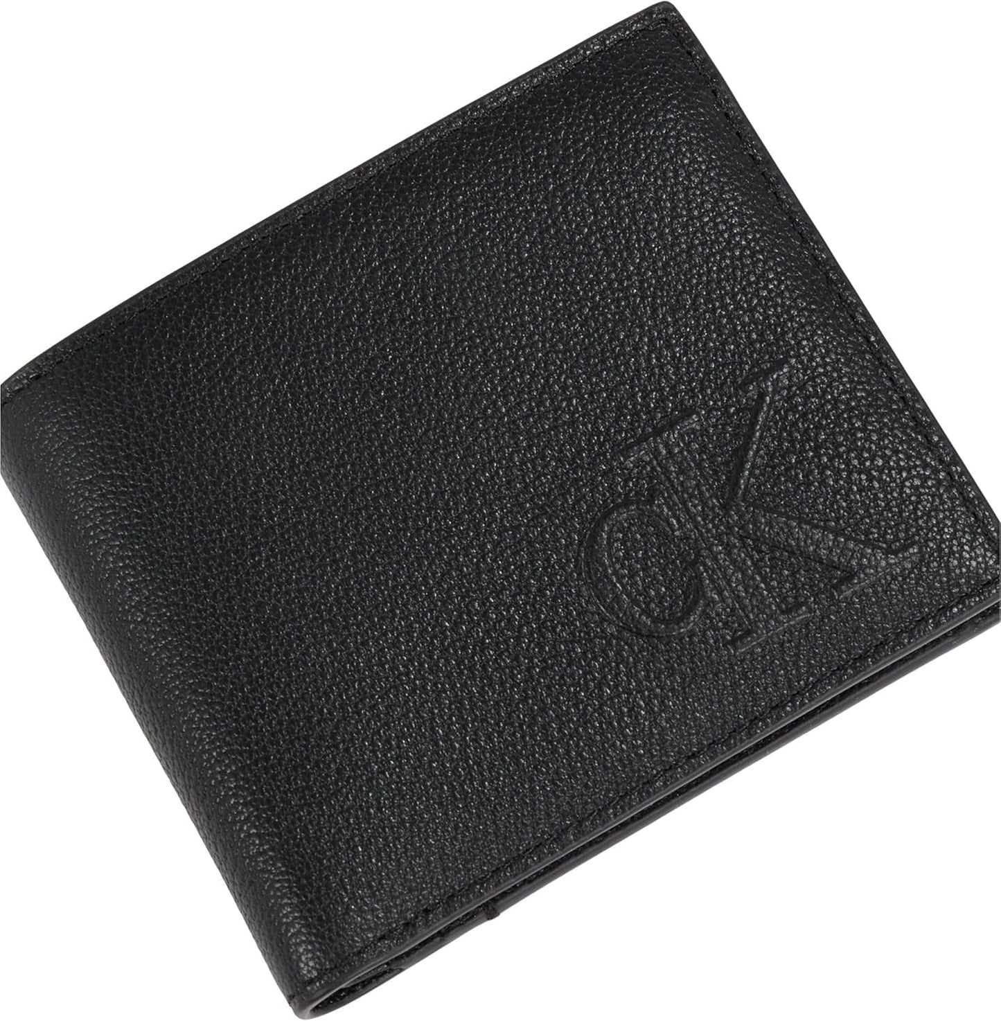 Calvin Klein Uomo Sculpted Impression Billfod Cc Lv04g1022g Accessori da Viaggio Portafoglio Bi-Fold Portofel Barbati Naty Shop
