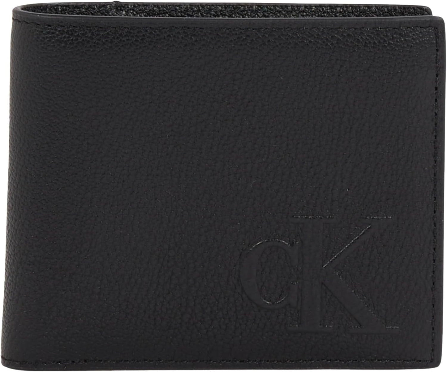 Calvin Klein Uomo Sculpted Impression Billfod Cc Lv04g1022g Accessori da viaggio Portafoglio bi-fold Portafoglio da uomo Naty Shop Nero (Na Black) Os