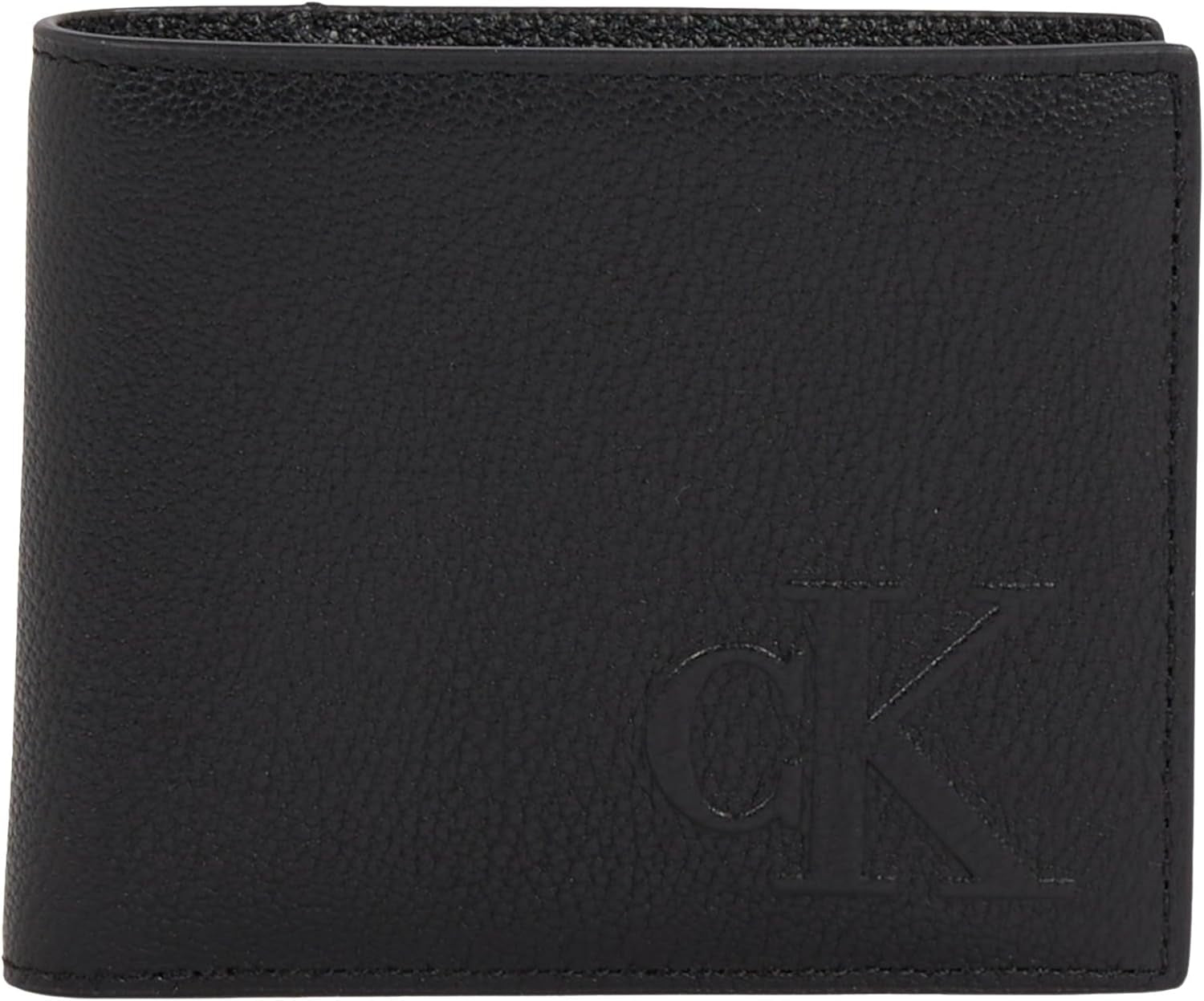 Calvin Klein Uomo Sculpted Impression Billfod Cc Lv04g1022g Accessori da viaggio Portafoglio bi-fold Portafoglio da uomo Naty Shop Nero (Na Black) Os