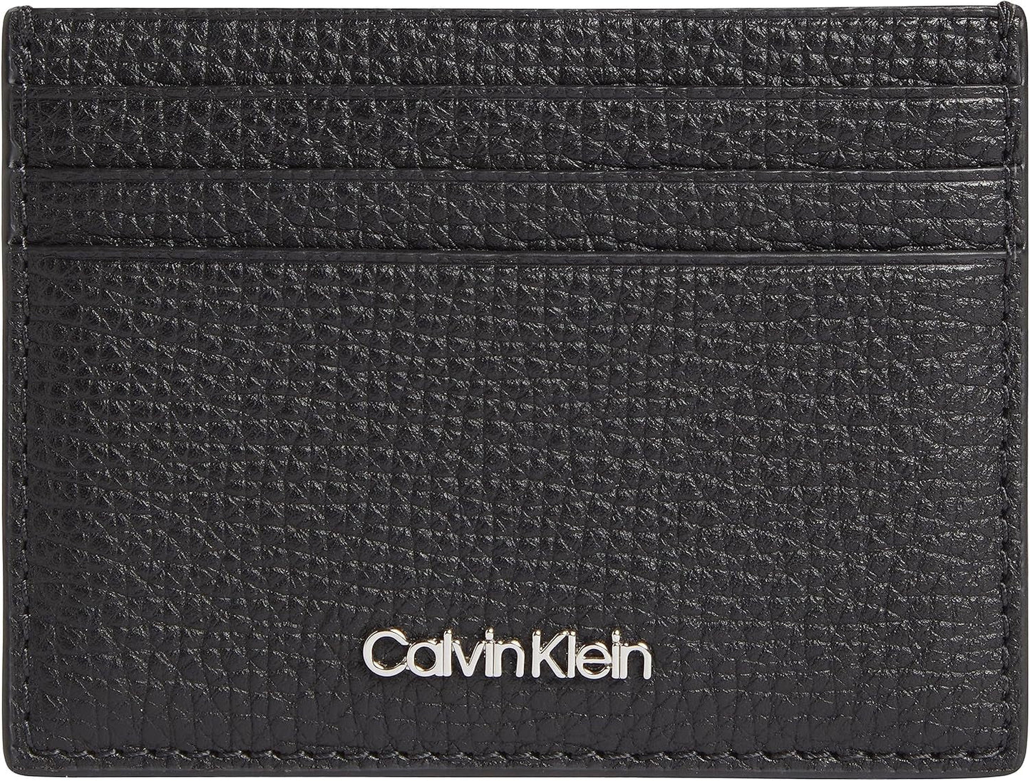 Calvin Klein MINIMALISM CARDholder 6CC Portafoglio da uomo, Nero (Ck Black), Portafoglio da uomo OS Naty Shop Titolo predefinito