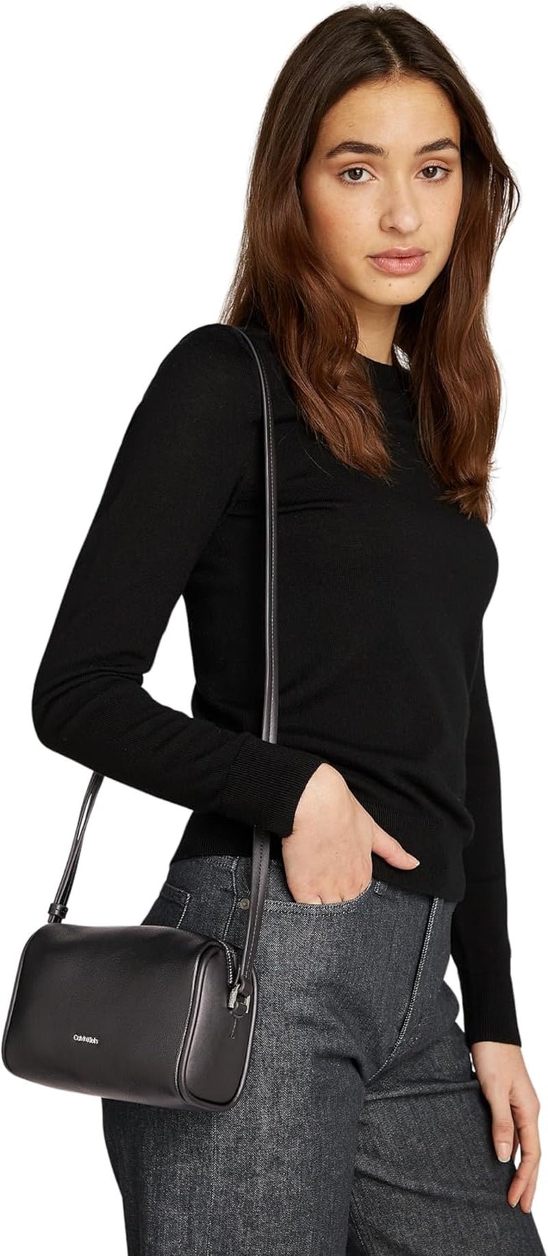 Borsa a tracolla da donna Calvin Klein Raffina borsa per fotocamera Klein Borse Donna Naty Shop