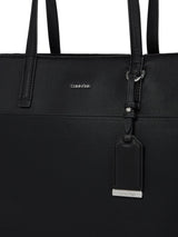 Calvin Klein Shopper Donna Must Medium con cerniera, Nero (Ck Black), Taglia unica Borse Donna Naty Shop