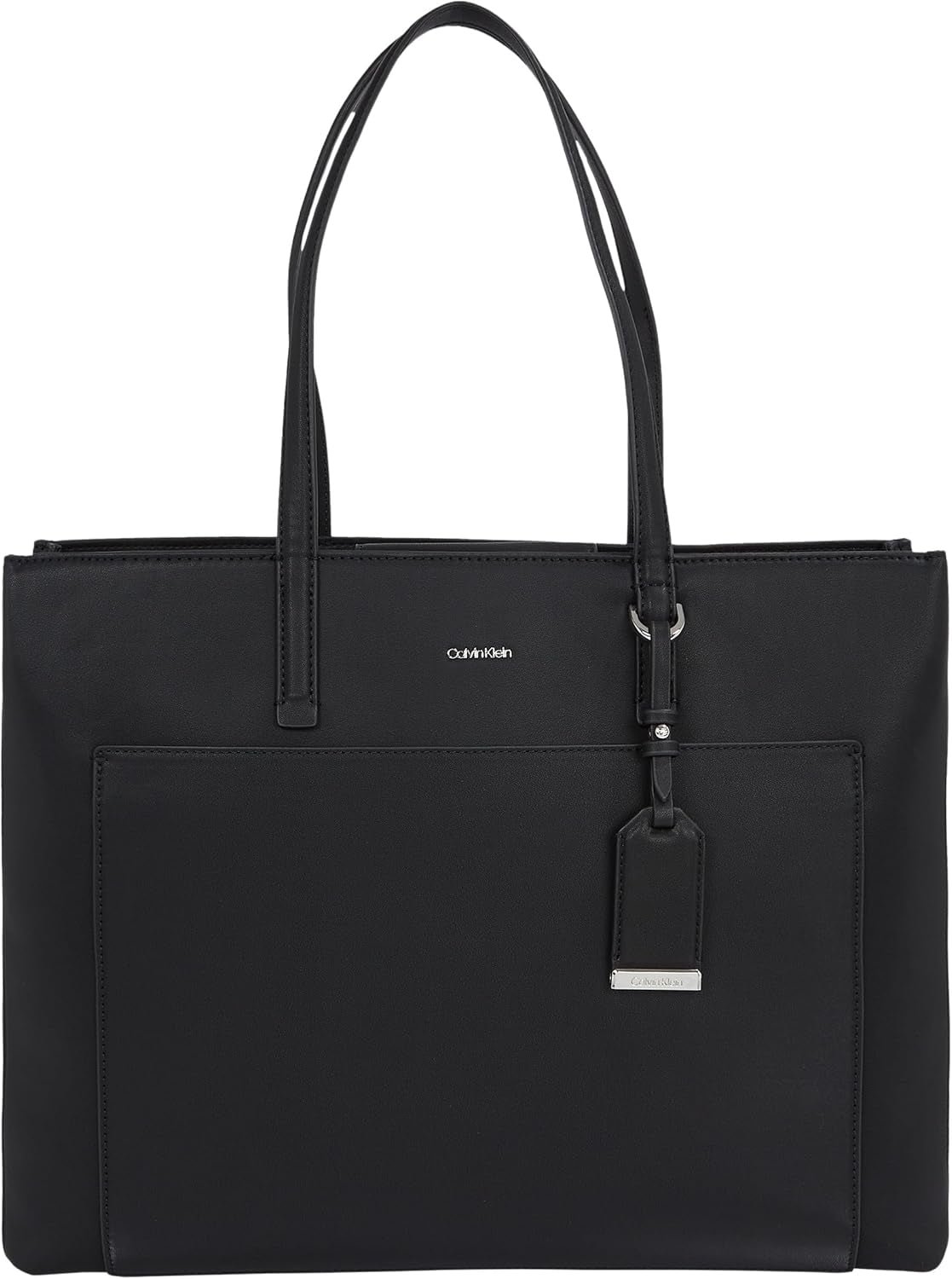 Calvin Klein Shopper da donna Must Medium con cerniera, Nero (Ck Black), Taglia unica Borse da donna Naty Shop Titolo predefinito