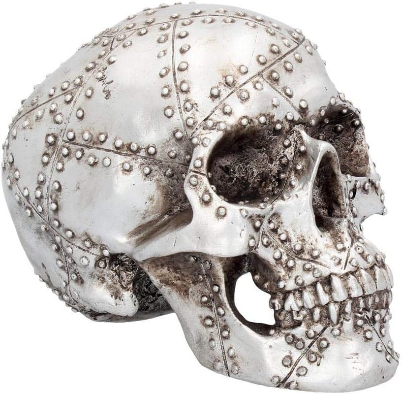 Testa rivetto 18 cm argento Statue e sculture Naty Shop