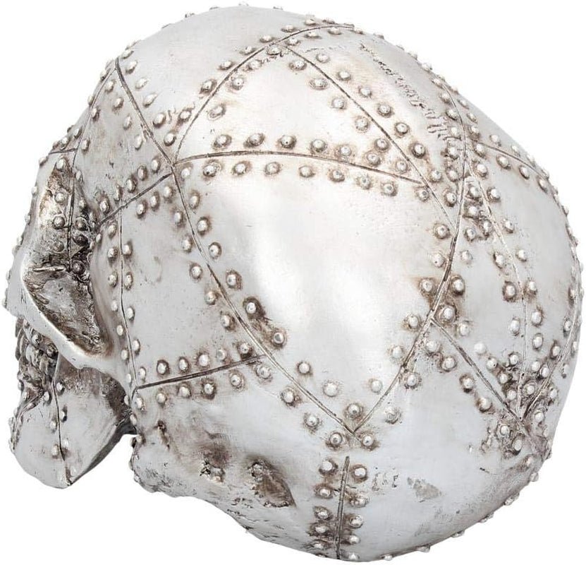 Testa rivetto 18 cm argento Statue e sculture Naty Shop