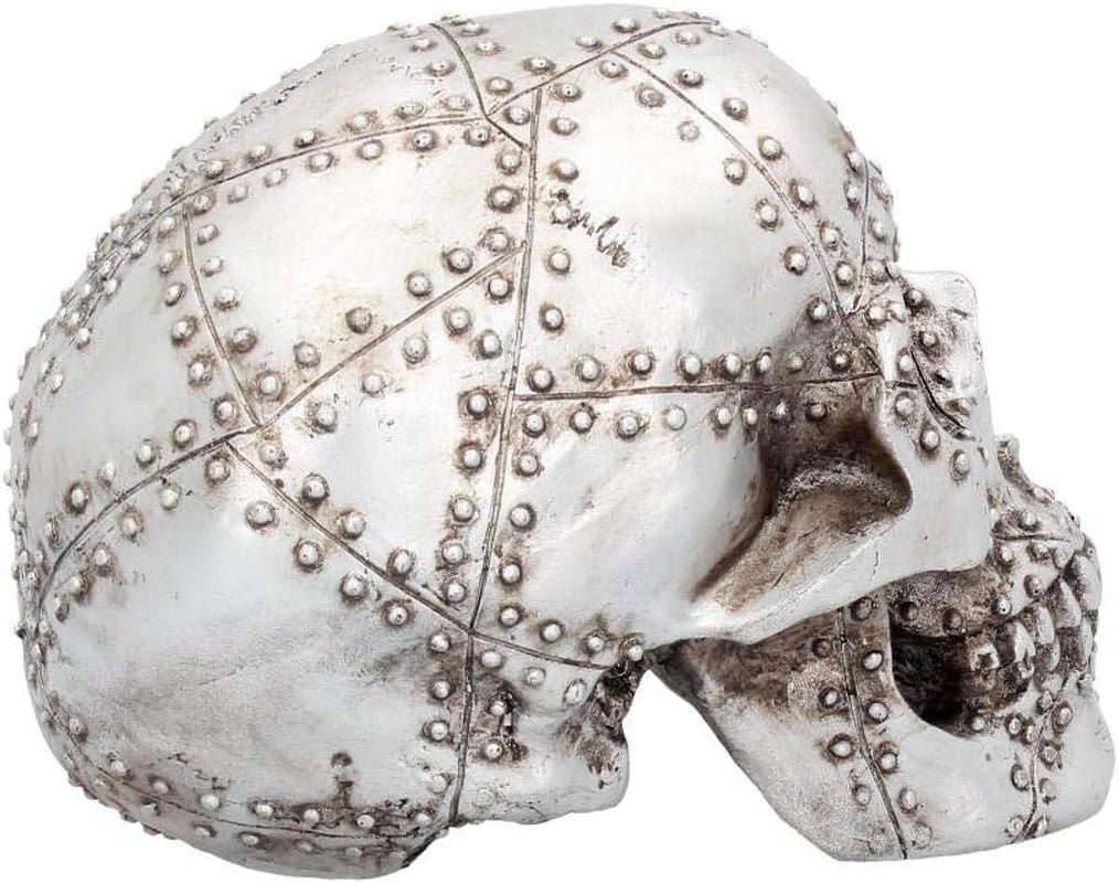 Testa rivetto 18 cm argento Statue e sculture Naty Shop