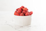 Fragole intere liofilizzate 100g - Frutta liofilizzata - Frutta secca liofilizzata - Fragole secche - Perfette per cuocere al forno, decorare torte, snack, muesli e dessert Prodotti disidratati Naty Shop