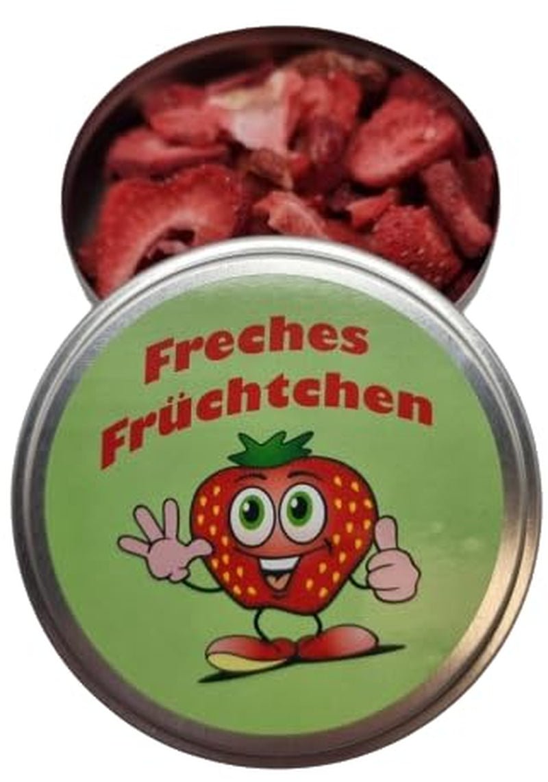 Fragole liofilizzate in una scatola da viaggio, cibo per i nervi, regalo per il relax, prodotti a base di fragole essiccate Titolo predefinito di Naty Shop