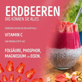 Fragole liofilizzate biologiche: 70g fragole essiccate per smoothie bowl, muesli, guarnizioni per porridge - frutti di bosco liofilizzati senza zuccheri aggiunti - fragole liofilizzate - Frutta NutriPur Prodotti disidratati Naty Shop