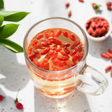 Carefood - Frutta di Goji Biologica - Superfood frutta secca 100% naturale - snack biologico senza zuccheri aggiunti e adatto ai vegani - sapore dolce con leggera acidità - 200 g di prodotti disidratati Naty Shop