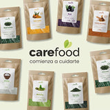 Carefood - Frutta di Goji Biologica - Superfood frutta secca 100% naturale - snack biologico senza zuccheri aggiunti e adatto ai vegani - sapore dolce con leggera acidità - 200 g di prodotti disidratati Naty Shop
