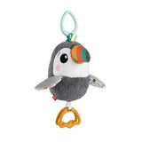 FISHER-PRICE Tucano Flap & Go - Peluche per passeggino che promuove le capacità motorie e sensoriali dei neonati dalla nascita HNX66 Giocattoli per bambini Naty Shop Titolo predefinito