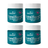 Indicazioni colorazione semipermanente per capelli scatola da 100 ml confezione da 4 (Pillarbox Red) Naty Shop Tintura per capelli turchese 100 Ml (confezione da 4)