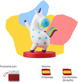 FFL30001 - L'unicorno felice - Canzoni - Giocattolo, contenuti educativi, per bambine e bambini da 0 anni, multicolore Bebe Toys Naty Shop