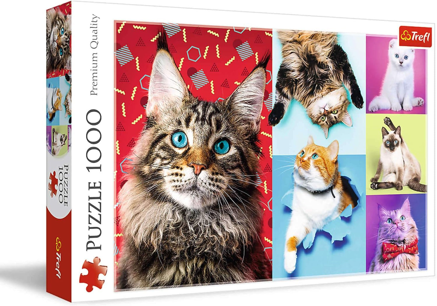 Puzzle - "1000" - Ritratti di cani divertenti Puzzle Naty Shop Gatti divertenti