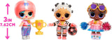 LOL Sorpresa! Collezione All-Star Sports Vault Tots - Include 1 bambola, confezione corazzata, 12 bambole da collezione, 8 accessori unboxing, ideale dai 4 anni in su, Rosa