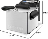 Taurus Professional 2 plus - Friggitrice ad olio, 2 litri, 1700 W, acciaio inox 18/8 Elettrodomestici Naty Shop