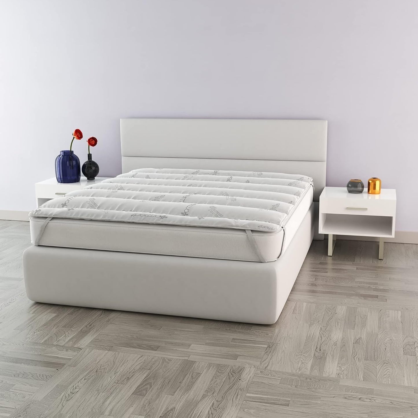 MB Home Italia, Topper, Thermocontrol, Piumini e Trapunte Matrimoniali 160X195 Cm Naty Shop Matrimoniali 160X195 Cm Thermocontrol