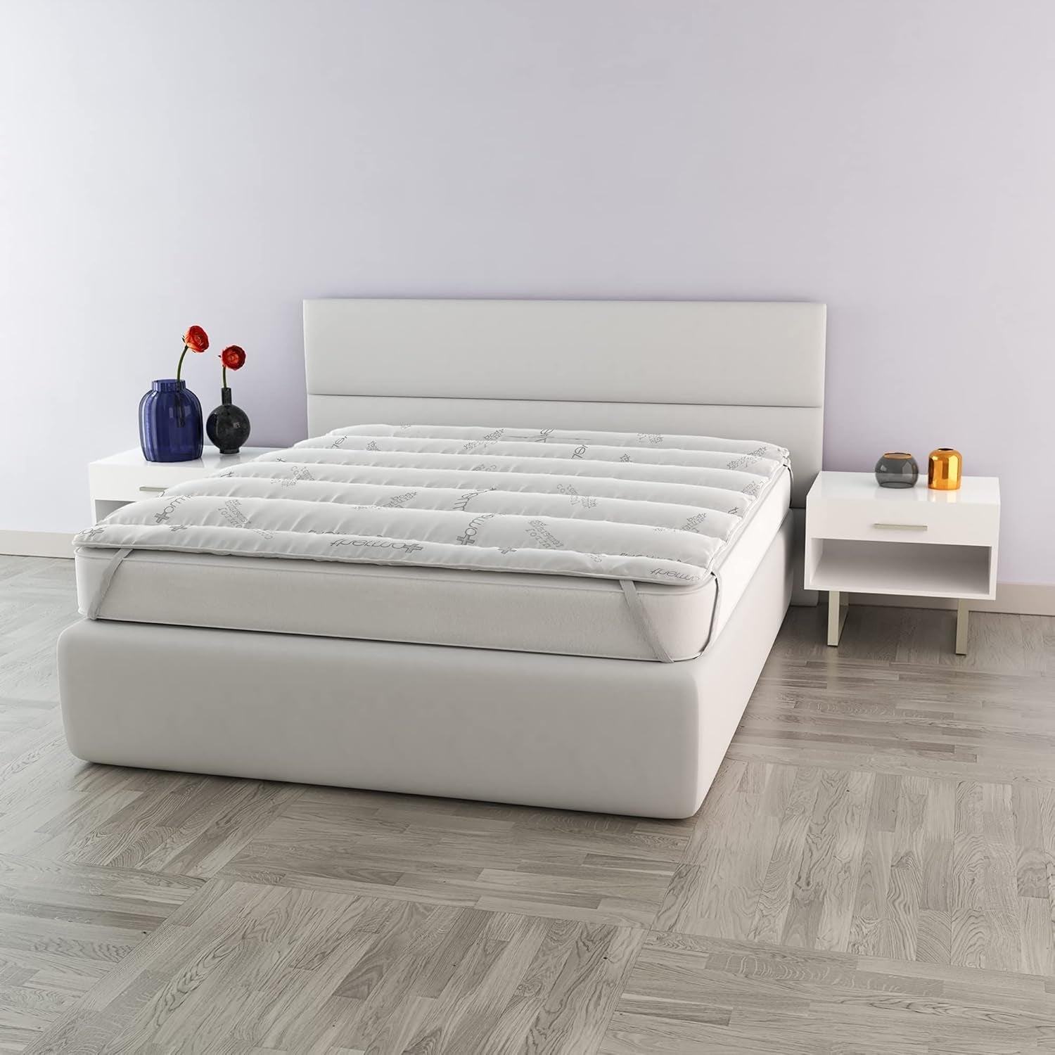 MB Home Italia, Topper, Thermocontrol, Piumini e Trapunte Matrimoniali 160X195 Cm Naty Shop Matrimoniali 160X195 Cm Thermocontrol