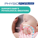 PHYSIOFORMA MINI SOSPENSIONE MORBIDA PURGE, LUMINOSA, 2-6M, 100% SILICONE, 2 PEZZI