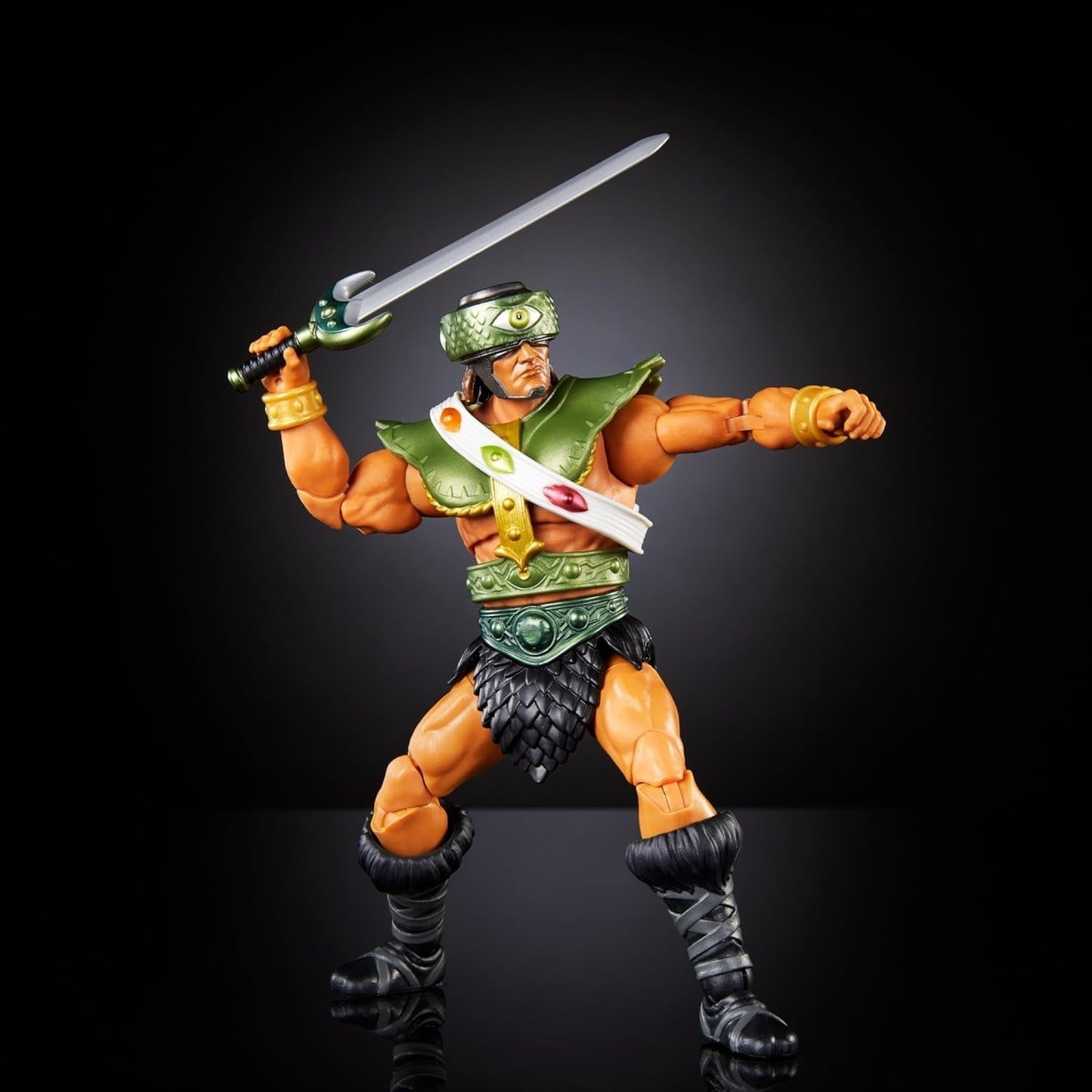 Masters of the Universe Masterverse New Eternia Tri-Klops Action Figure Deluxe Figura da collezione con 30 punti di movimento e accessori Motu Toy HYC52 Action Figures Naty Shop