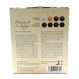 Henné & 3×Indaco - Castano scuro - Tinta naturale per capelli - Polvere - 200g Tintura per capelli Naty Shop