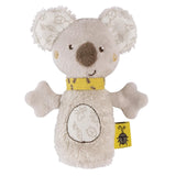Mini lontra a sonagli Fehn - mini giocattolo da afferrare per scuotere, palpare e giocare con un animale di stoffa morbido e coccoloso - un compagno fedele per neonati e bambini a partire da 0 mesi Baby Toys Naty Shop Koala
