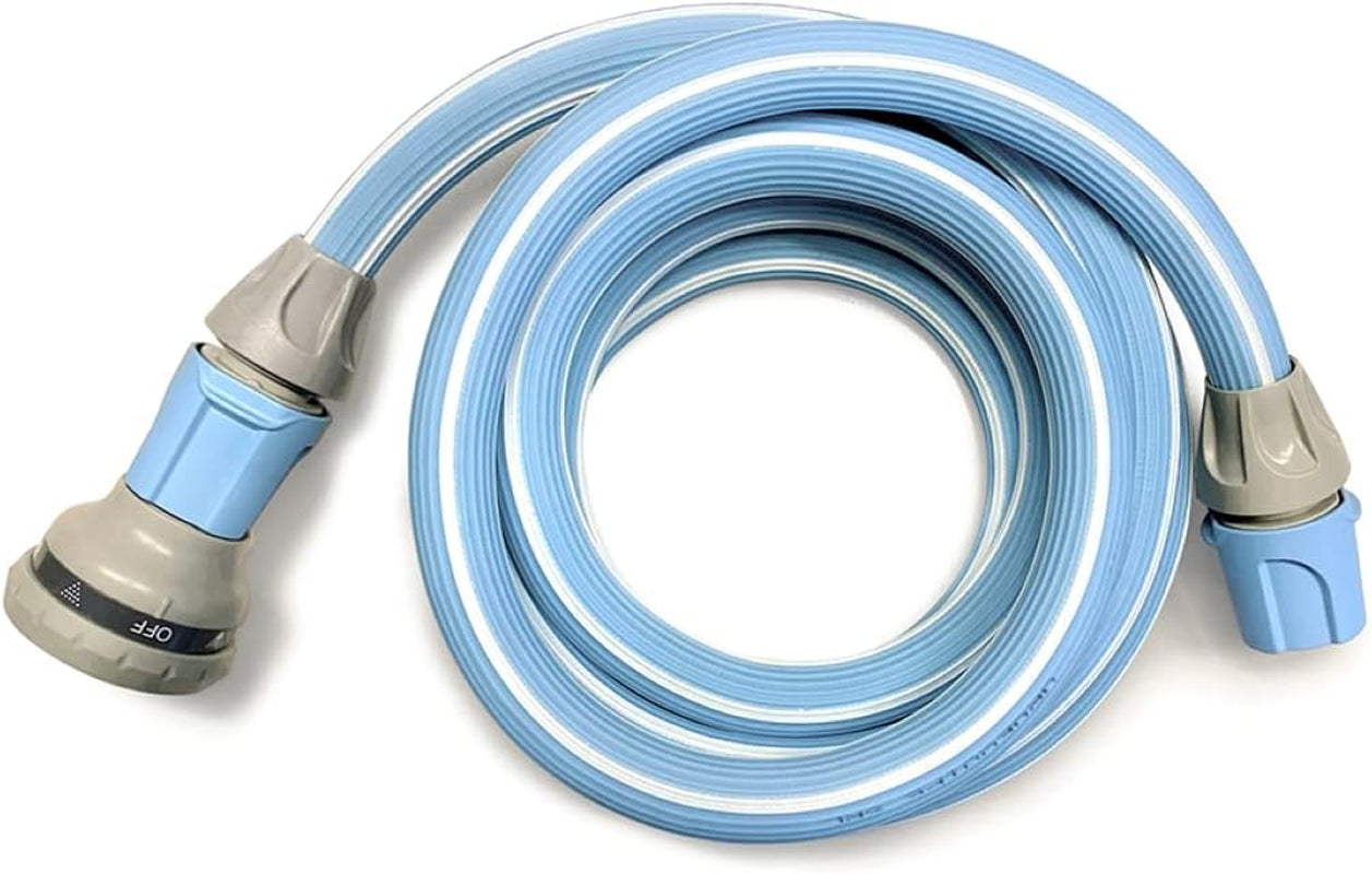 Tubo da giardino Magic Blue Hose da 20 metri estensibile con sacchetto e ugello spruzzatore