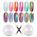 GZSY Nail Art Strasssteine ​​​​Nagel Perle Weiß 12Raster Nagel Charms Nageldesign Zubehör Perle Nail Art