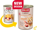 animonda Carny Adult Single Protein Pure Chicken (6 x 400g), alimento umido per gatti adulti con un'unica fonte proteica, alimento umido per gatti adulti, senza cereali e senza zucchero