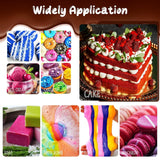 Colorante alimentare in gel - Colorante alimentare in gel altamente concentrato per torte, dolci, uova di Pasqua, bevande - Colorante alimentare senza zucchero per fondente, glassa, slime, decorazione di torte (Red Velvet, 150G)