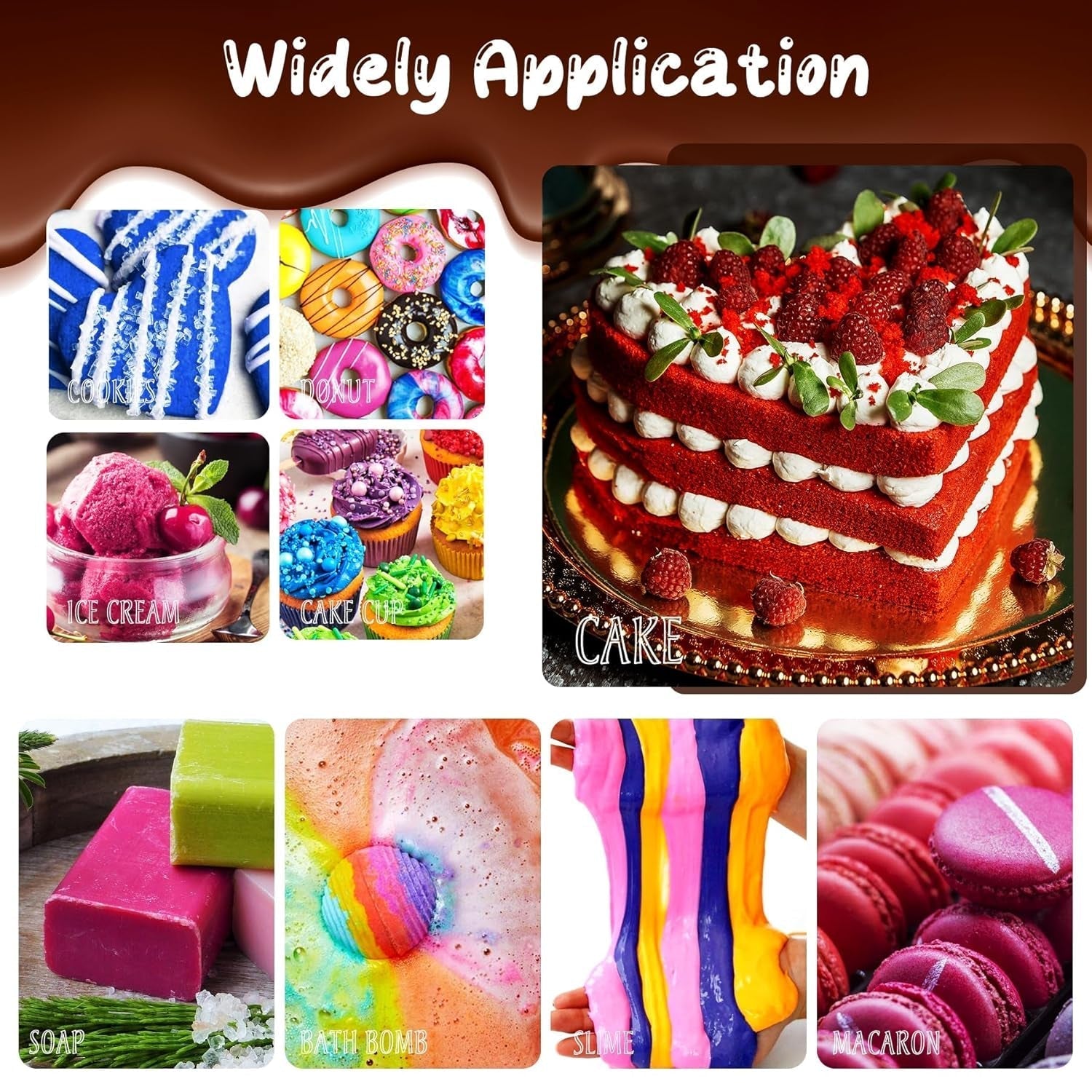Colorante alimentare in gel - Colorante alimentare in gel altamente concentrato per torte, dolci, uova di Pasqua, bevande - Colorante alimentare senza zucchero per fondente, glassa, slime, decorazione di torte (Red Velvet, 150G)