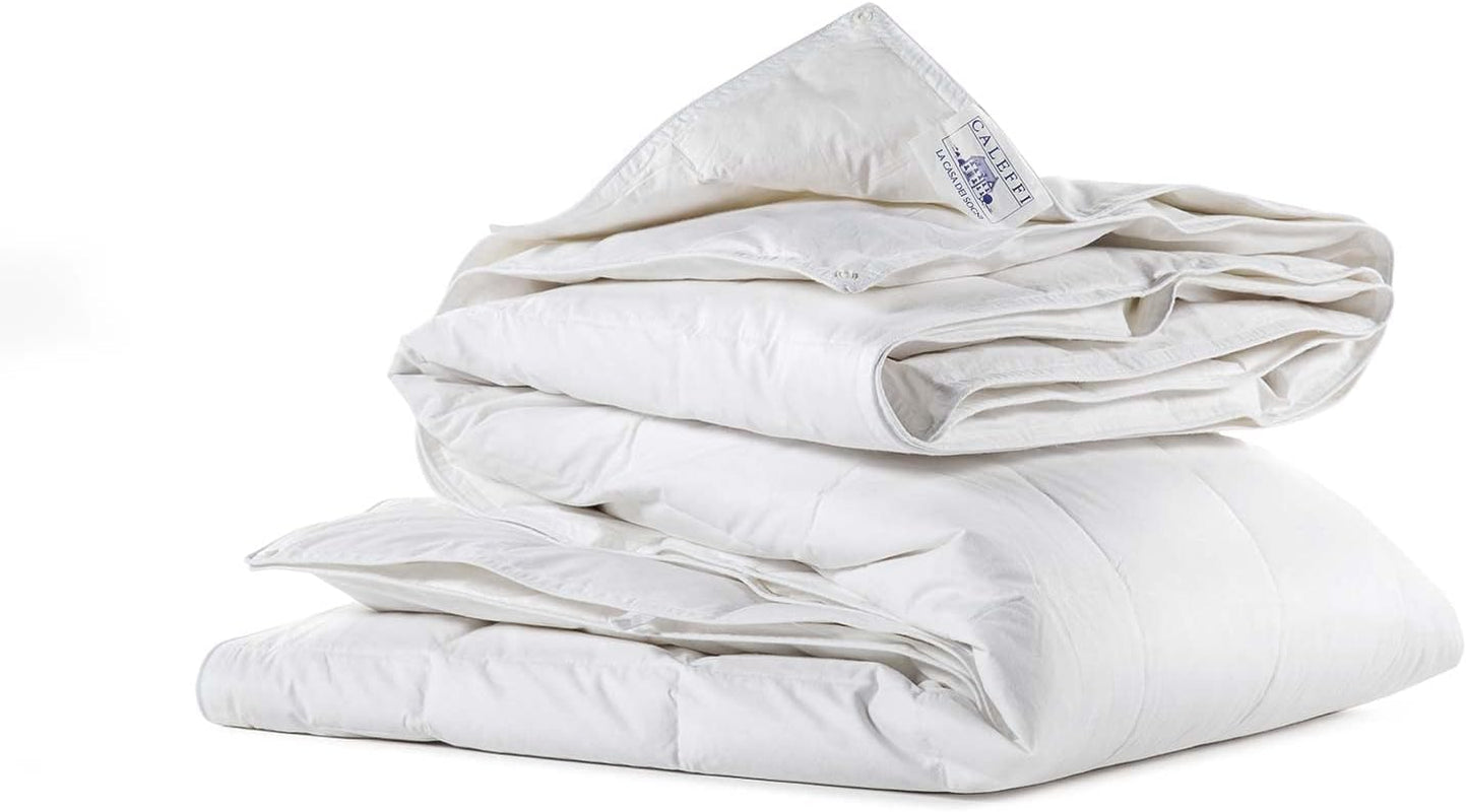 Caleffi 1003477 Ghiro Trapunta Cotone Quattro Stagioni Letto Singolo, Trapunte e Trapunte Taglia Unica Naty Shop