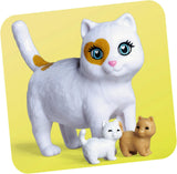 Simba Steffi Love Baby Cats, Puppe di gioco in abiti alla moda con gattini schwangerer e due gattini piccoli, Zubehör, 29cm, da 3 anni