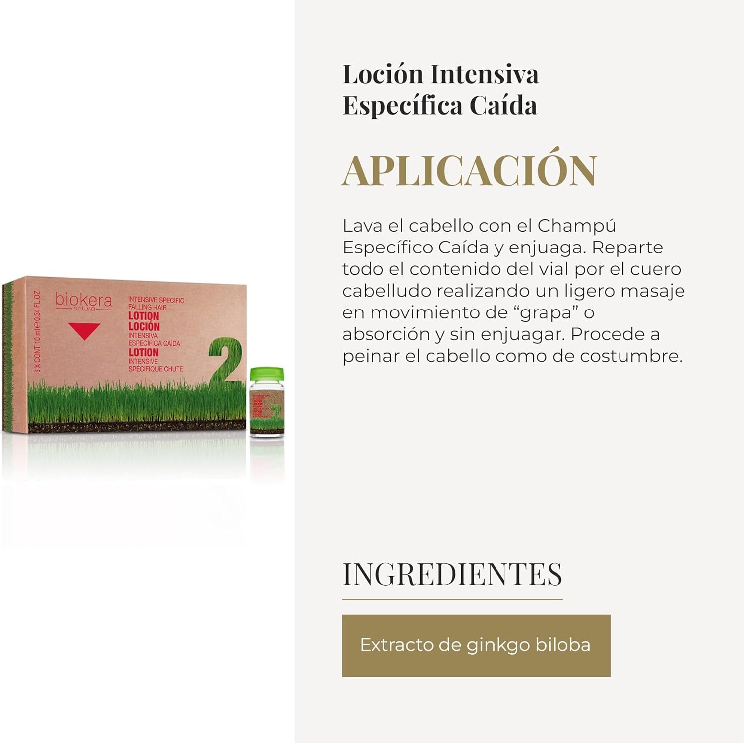Cosmetici Lozione Rigenerante Capelli Specifica, confezione da 6 (6 X 10 ml) Cura dei capelli Naty Shop