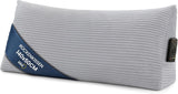 Cuscino in piuma, cuscino schienale, cuscino in velluto, larghezza 70 cm - cuscino lettura per letto, divano e divano, cuscino divano grande, cuscino da parete, cuscino divano, cuscino lettura, cuscino supporto schiena, grigio chiaro