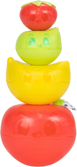 Lamaze L27471 Giraffa Pazza, Giocattolo per Neonato, Giocattolo sensoriale colorato per Bambini, Regalo per i Nuovi Genitori, Giocattolo per lo sviluppo per Ragazzi e Ragazze dai 12 Mesi Giocattoli per Bambini Naty Shop Basic Fruits