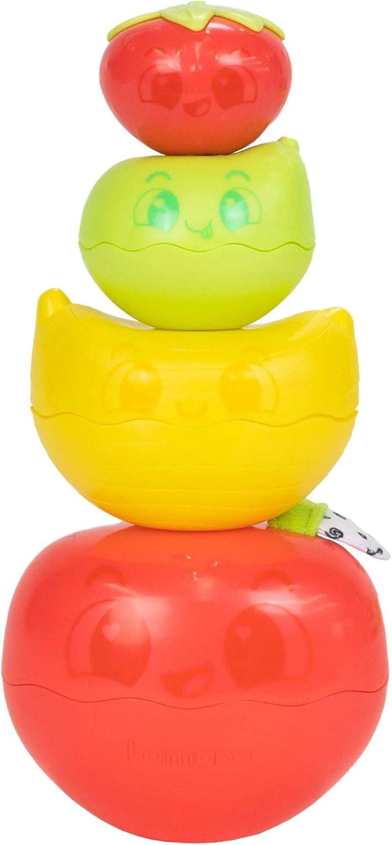 Lamaze L27471 Giraffa Pazza, Giocattolo per Neonato, Giocattolo sensoriale colorato per Bambini, Regalo per i Nuovi Genitori, Giocattolo per lo sviluppo per Ragazzi e Ragazze dai 12 Mesi Giocattoli per Bambini Naty Shop Basic Fruits
