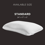 Cuscino Symphony TEMPUR-PEDIC In memory foam, Lussuoso, Morbido, Standard, Bianco Cuscini standard Naty Shop